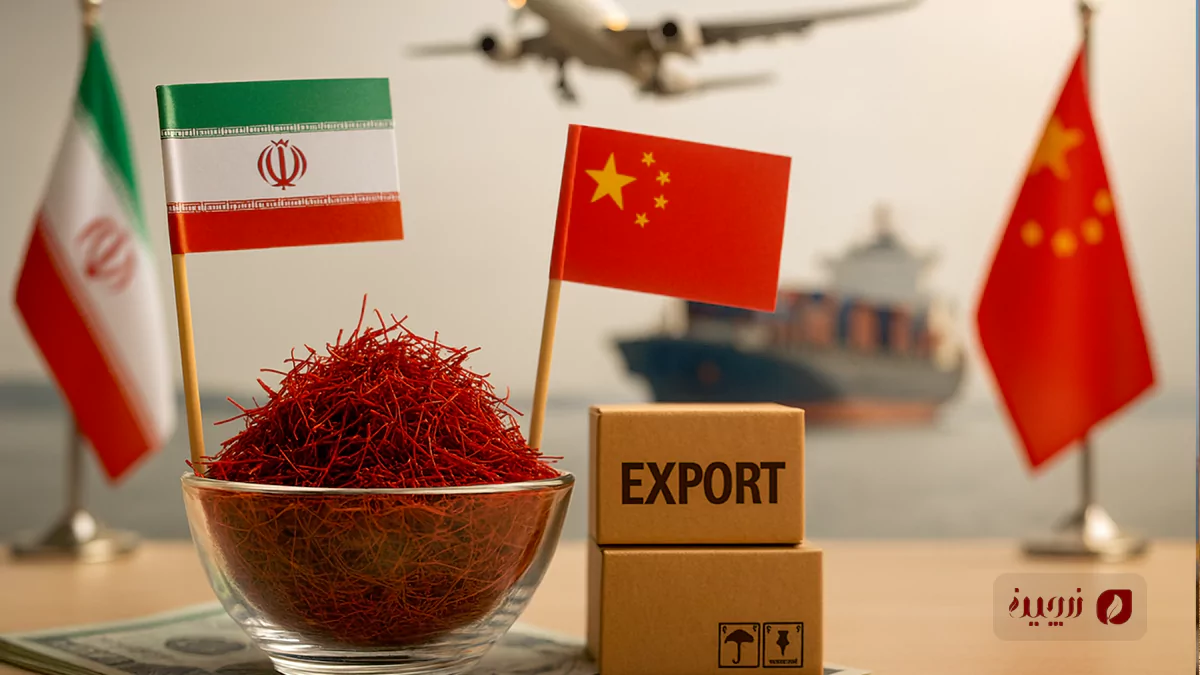 چطوری زعفران را به چین صادر کنیم؟