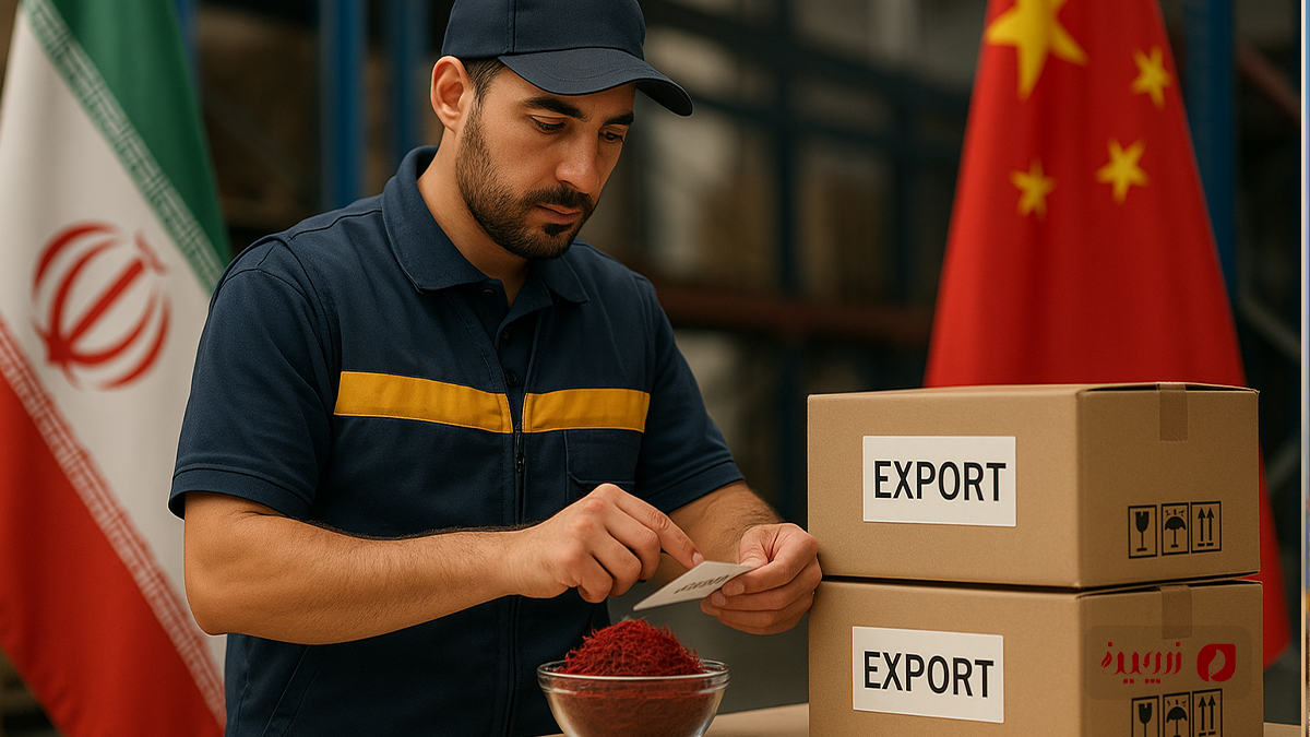 چطوری زعفران قانونی بفرستیم چین