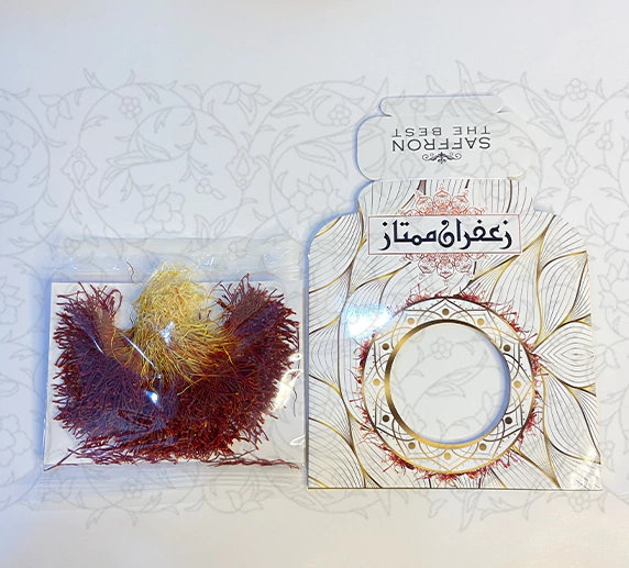 خرید زعفران دخترپیچ کارتی