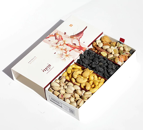 پک آجیل یلدایی نوبهار ویژه | هدیه شب یلدا با آجیل زرچین