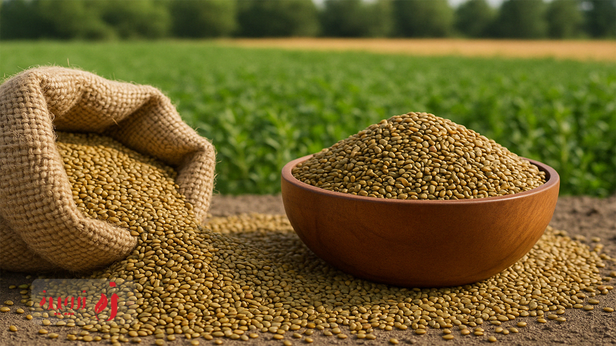 بستهبندی و فرآوری تخم یونجه در مرکز زرچین