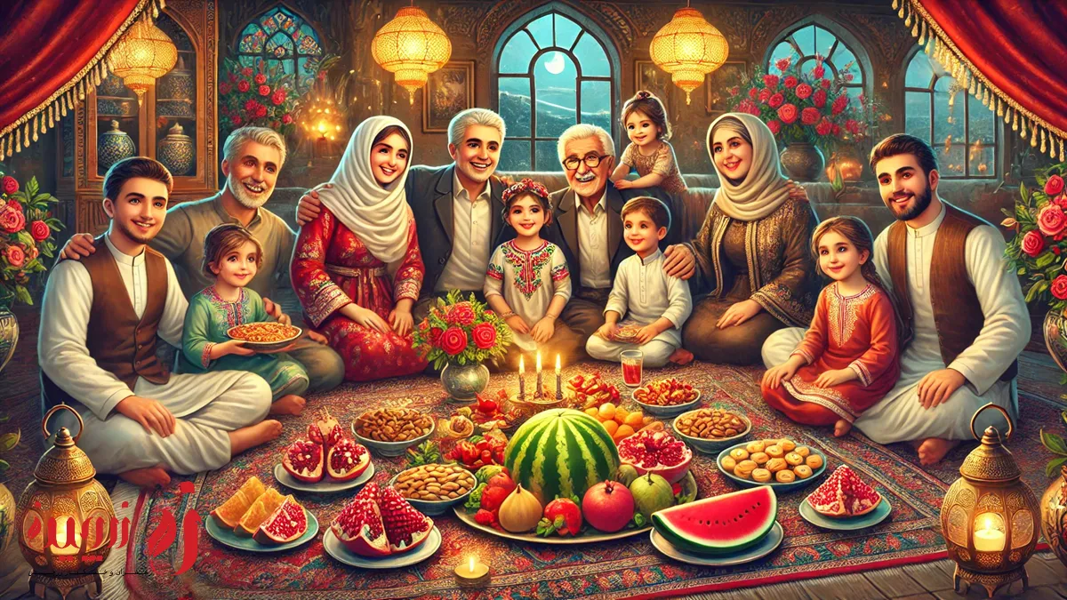 تاریخ دقیق شب یلدا ۱۴۰۳ | آداب و رسوم ایرانی | زرچین