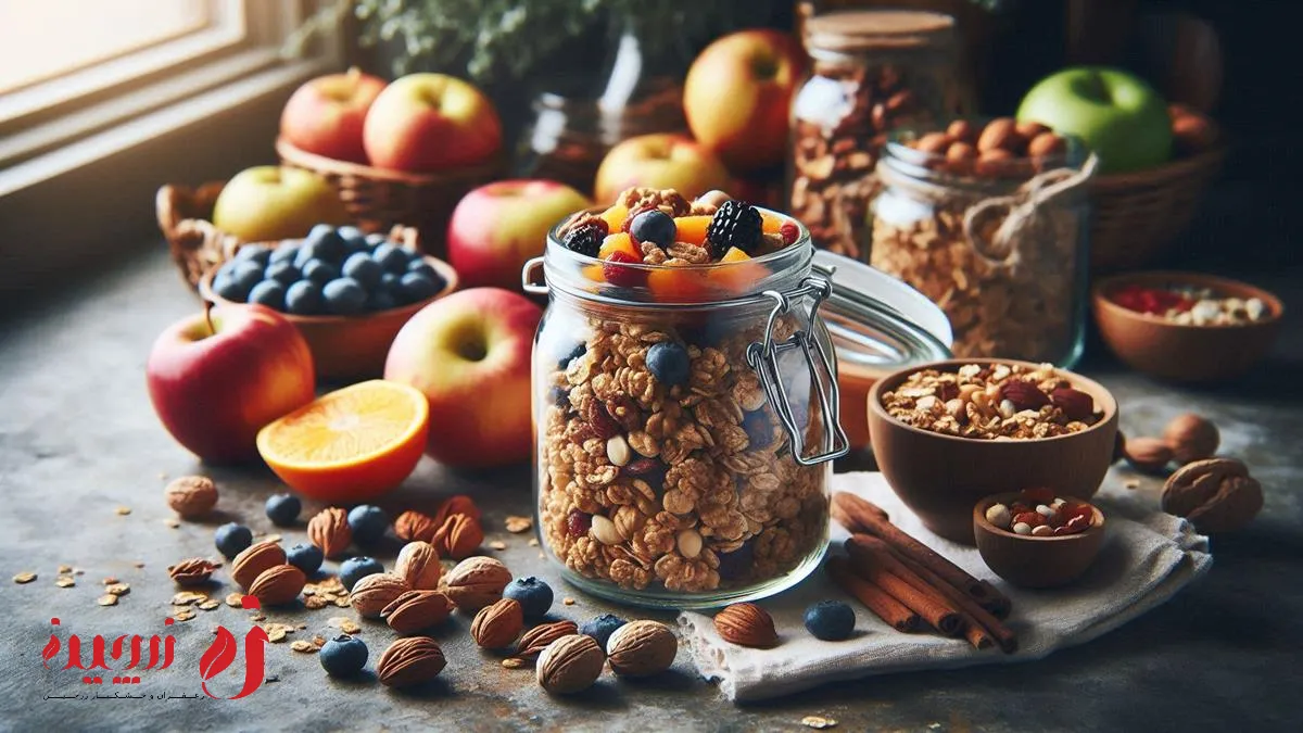 چه مغز هایی به گرانولا اضافه کنیم؟