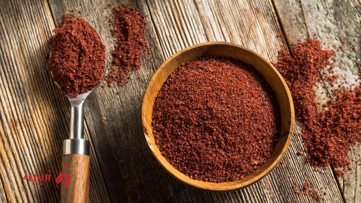 ترکیبات فعال و ارزش غذایی سماق