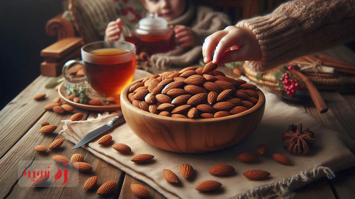 فواید خوردن بادام برای درمان سرماخوردگی