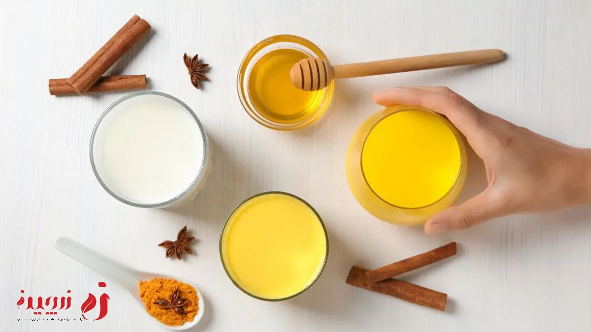 خواص شیر زردچوبه برای قلب