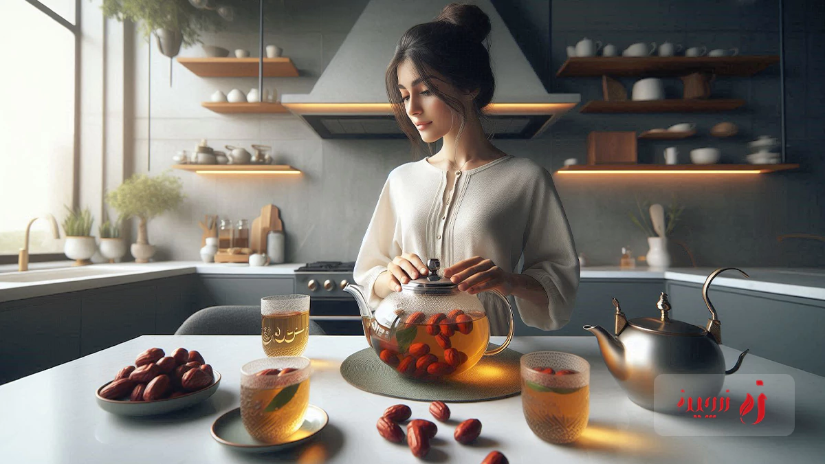 چای عناب و آرامش 