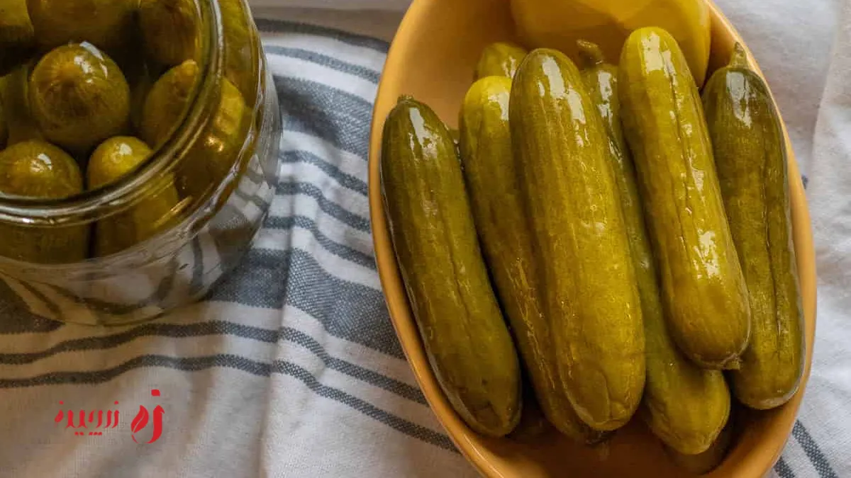 مواد اولیه در طرز تهیه خیار شور