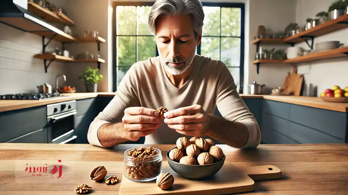 گردو برای تقویت حافظه