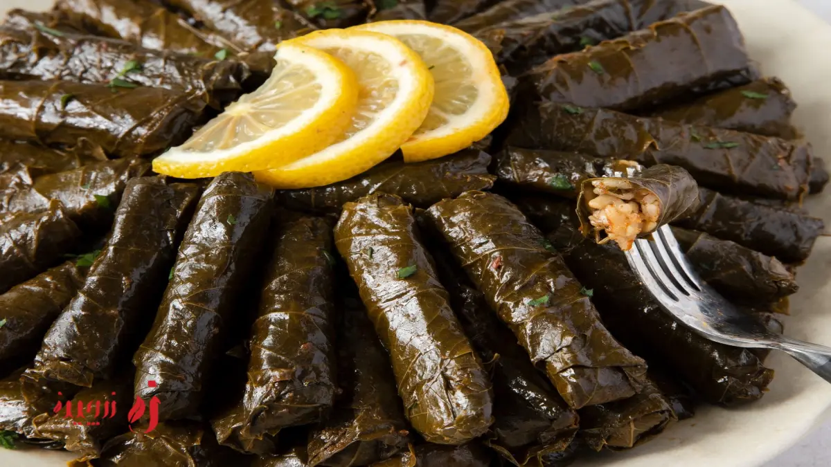 طرزتهیه دلمه برگ مو