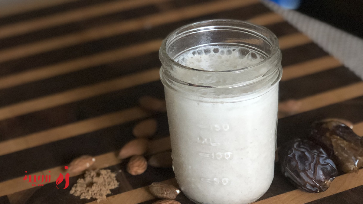 دوغ وگان با بادام