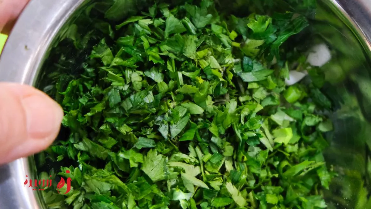 سبزی کوفته تبریزی