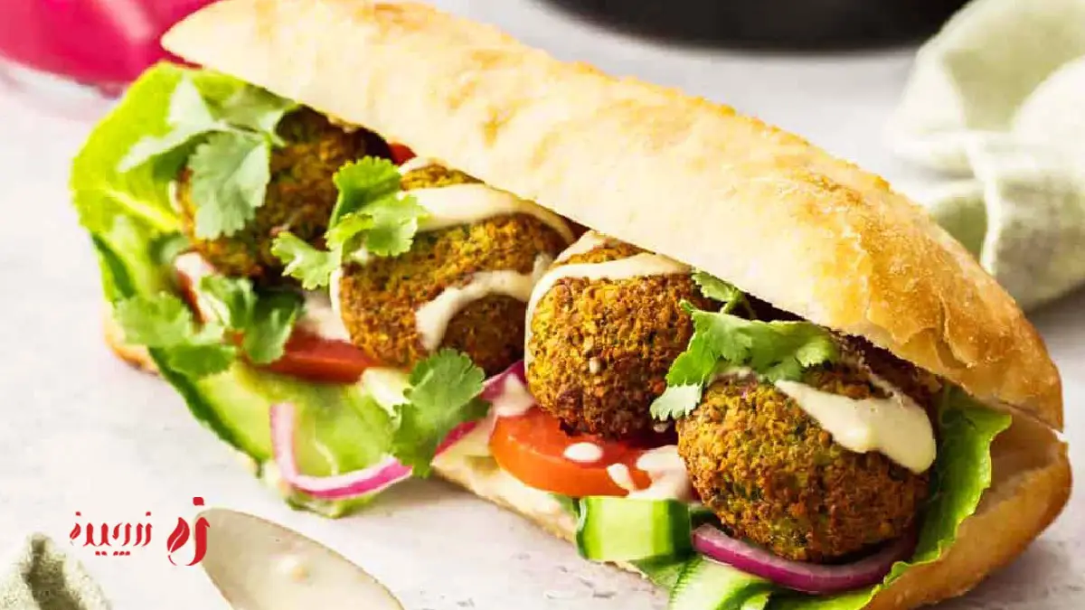 فلافل جنوبی ساندویچی