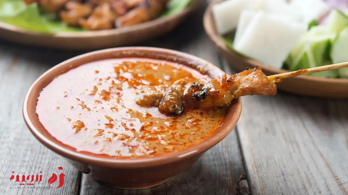 طرز تهیه سس بادام زمینی تایلندی