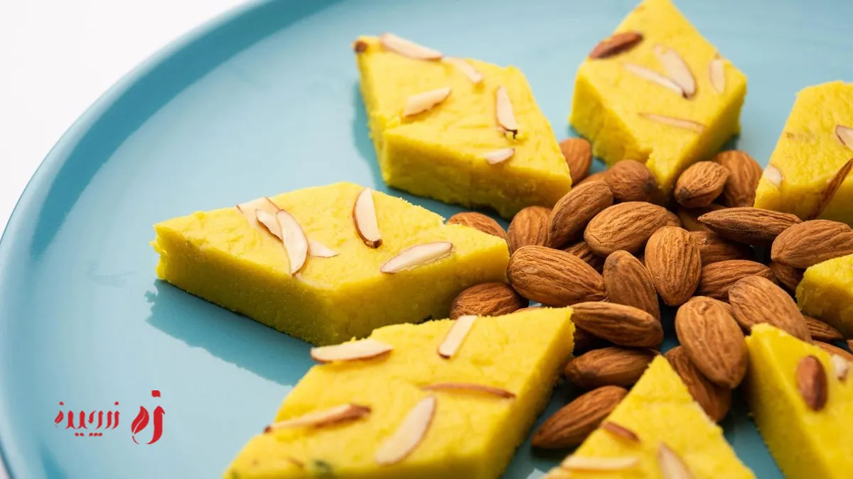 تهیه لوز بادام خانگی