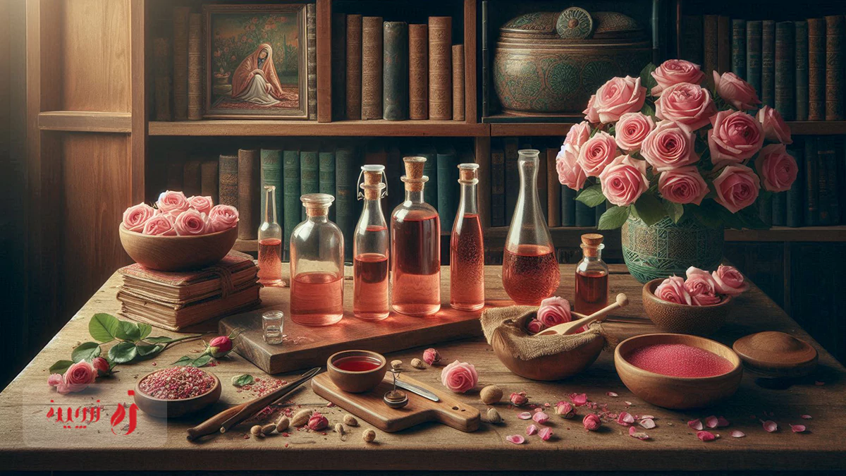 مزاج گلاب گرم است یا سرد؟