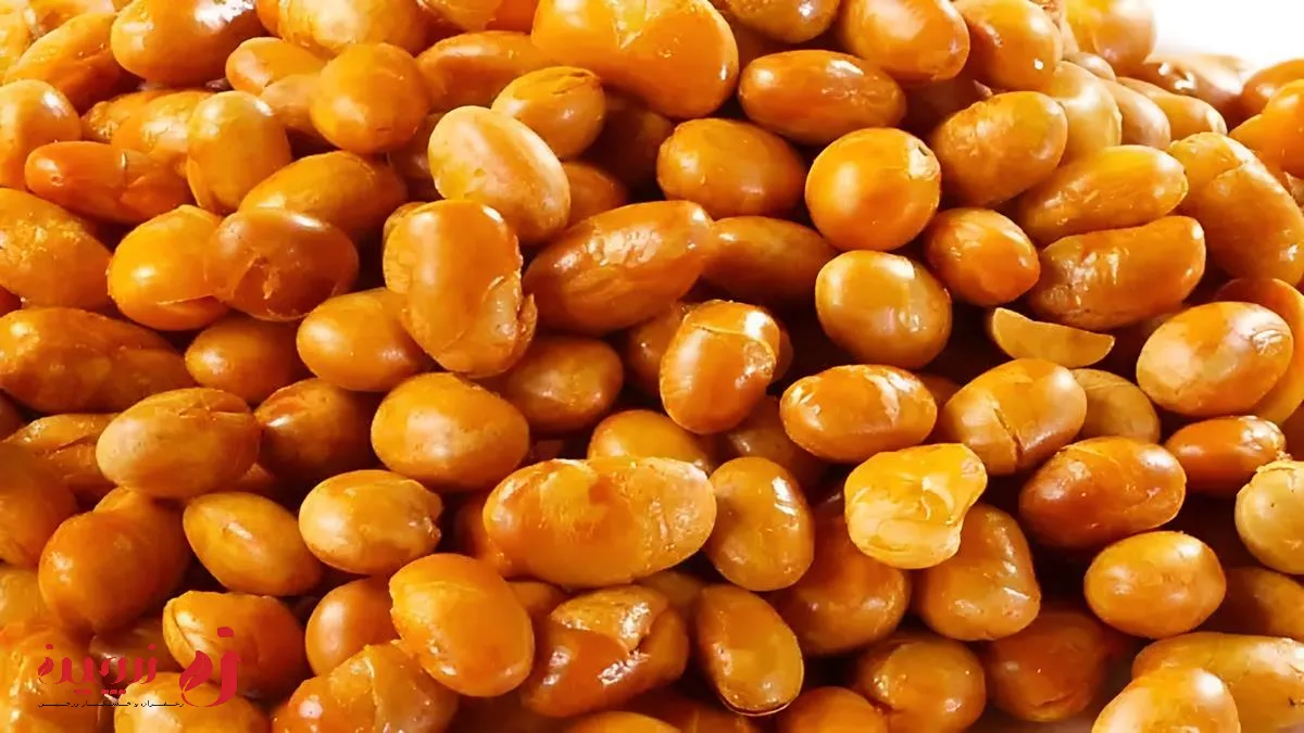 طرز تهیه آجیل سویا شیرین
