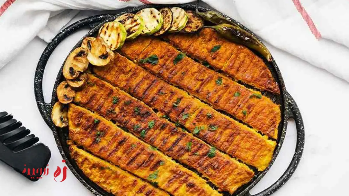 طرز تهیه جوجه کباب تابه ای چرخ شده