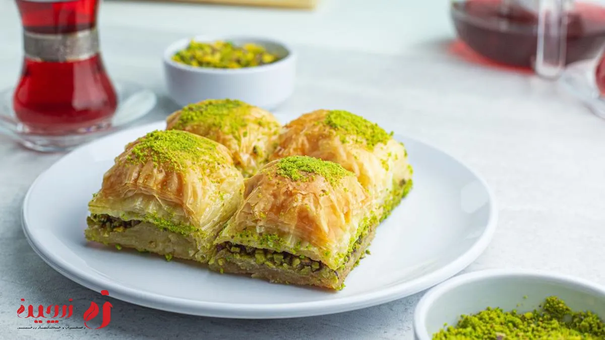 طرز تهیه دسر با آجیل