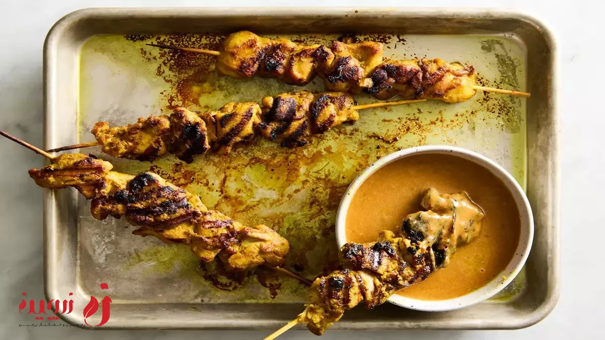طرز تهیه سس بادام زمینی