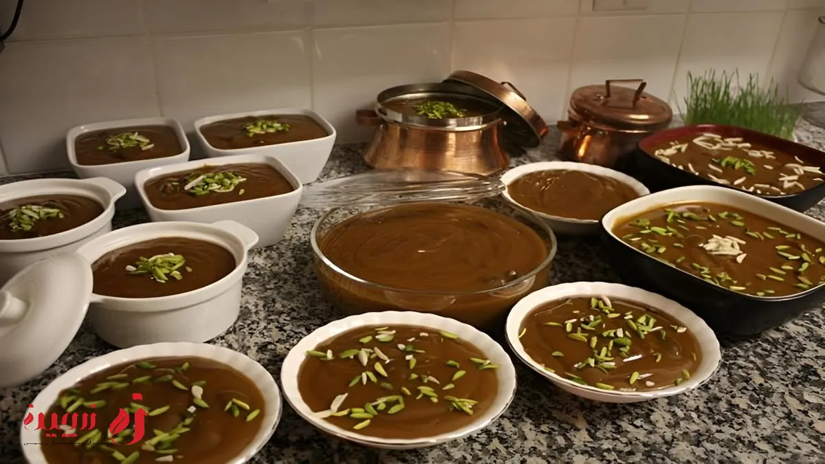 طرز تهیه سمنو برای عید