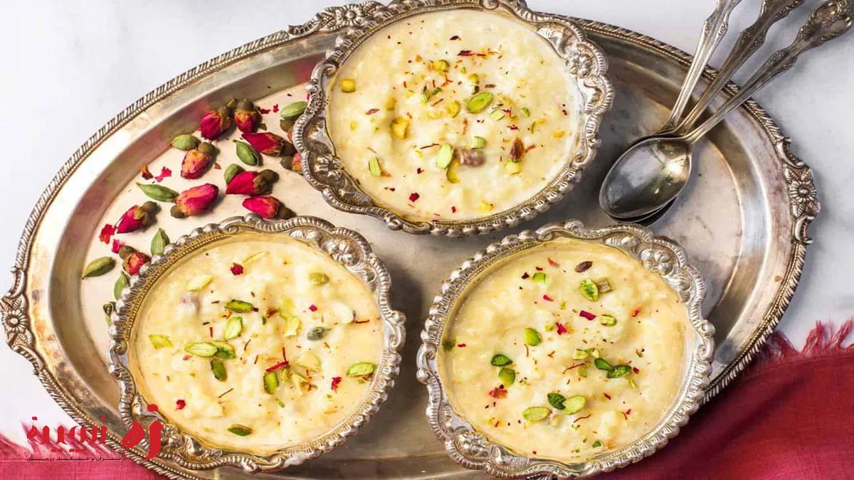 طرز تهیه شیر برنج