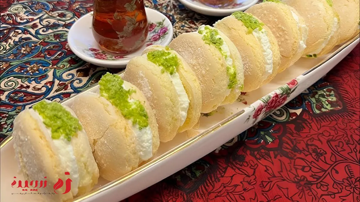 طرز تهیه شیرینی لطیفه به سنک قنادی