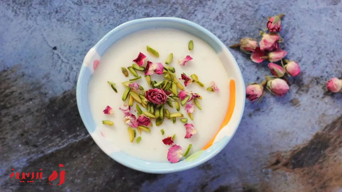 طرز تهیه فرنی