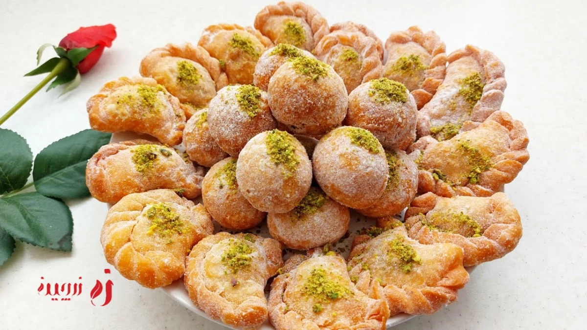 طرز تهیه قطاب کرمانی