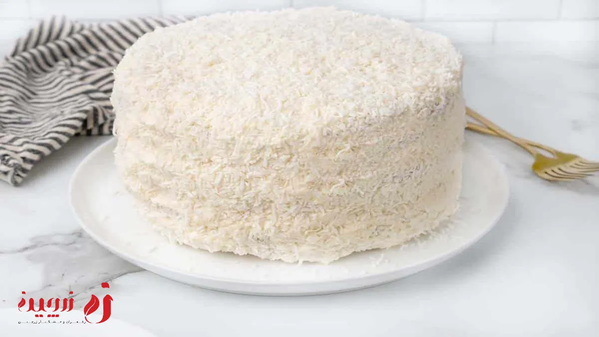 طرز تهیه کیک نارگیلی در خانه
