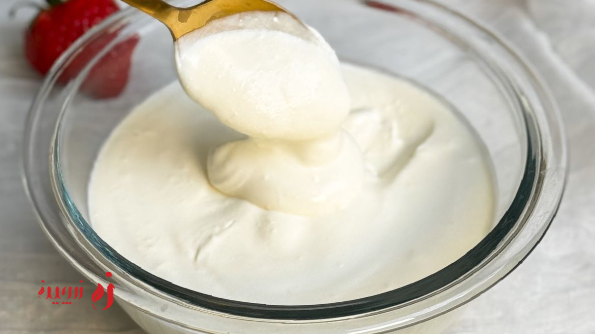 مراحل تهیه خامه ترش