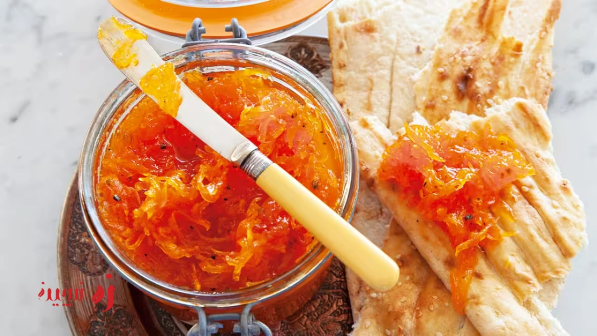 مربای هویج رنده شده
