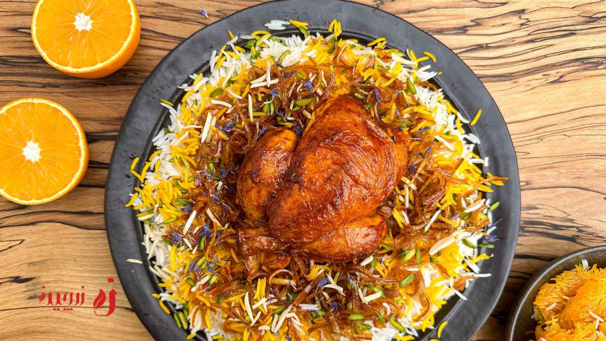 نکات تهیه مرصع پلو با مرغ
