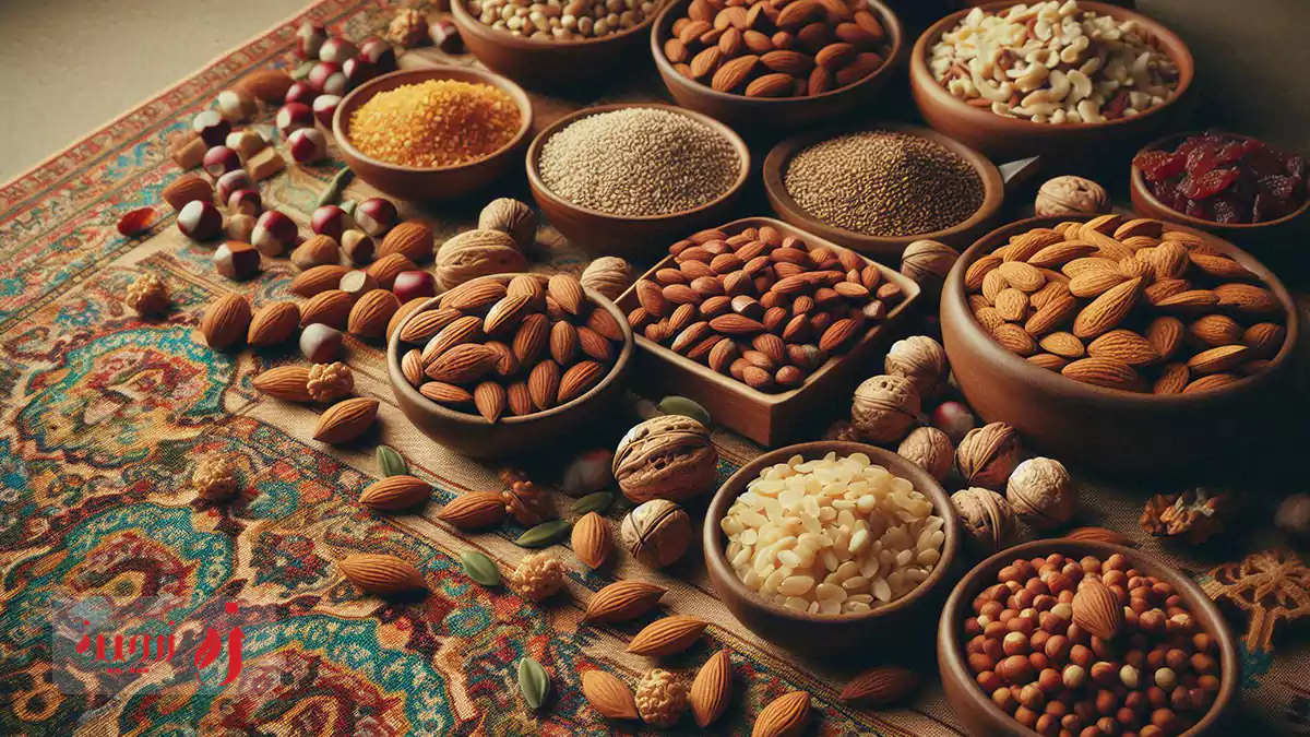 آجیل دارای ویتامین D
