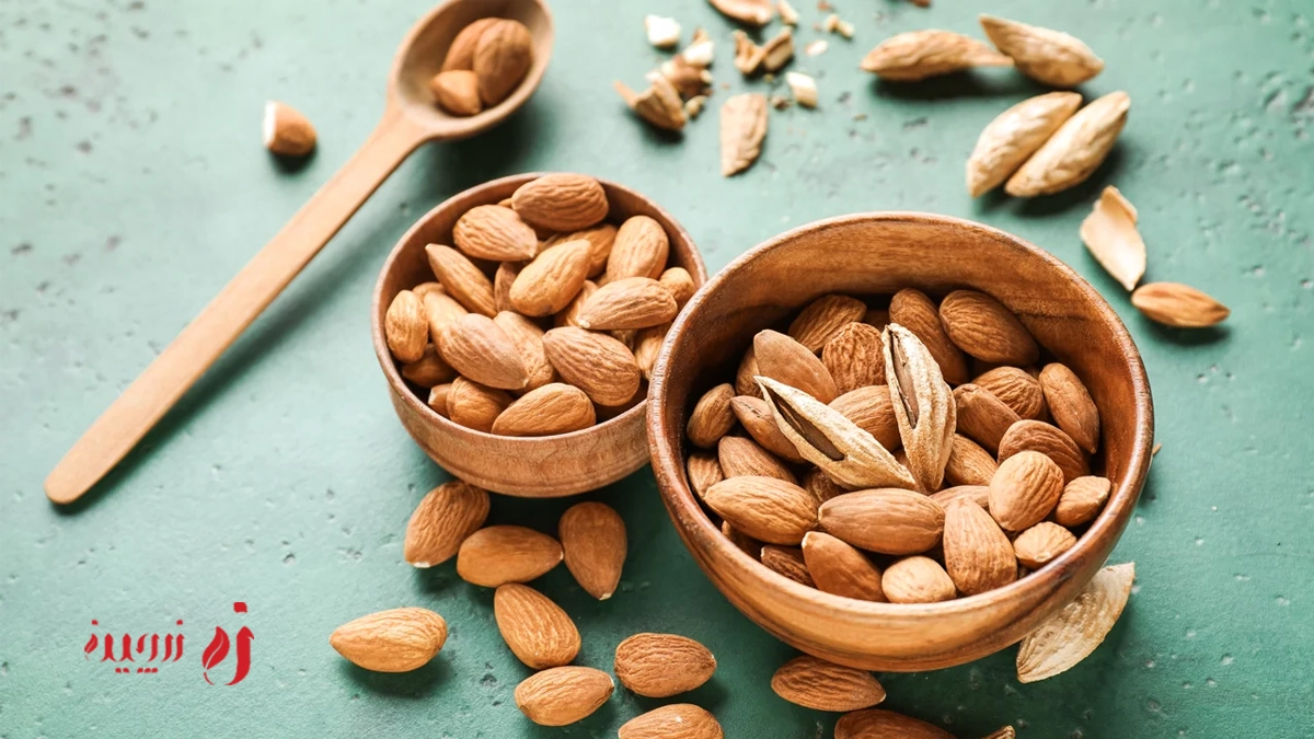 مقایسه خواص مغذی بادام سنگی و بادام کاغذی