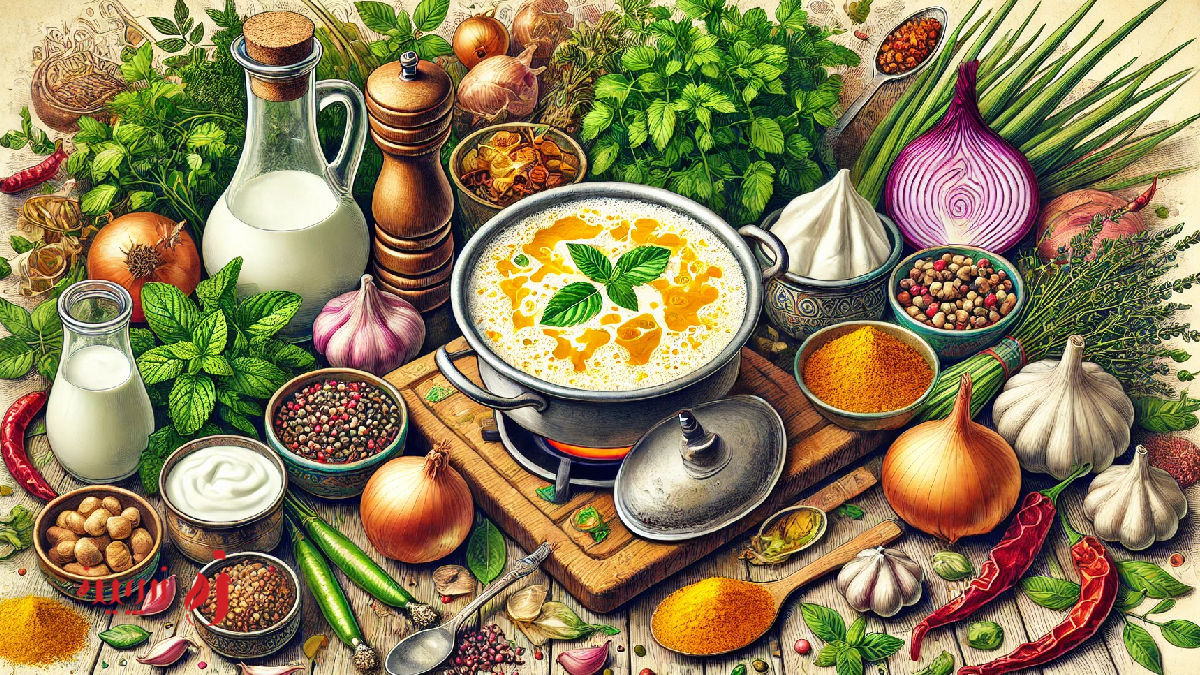 مواد اولیه لازم برای کله جوش