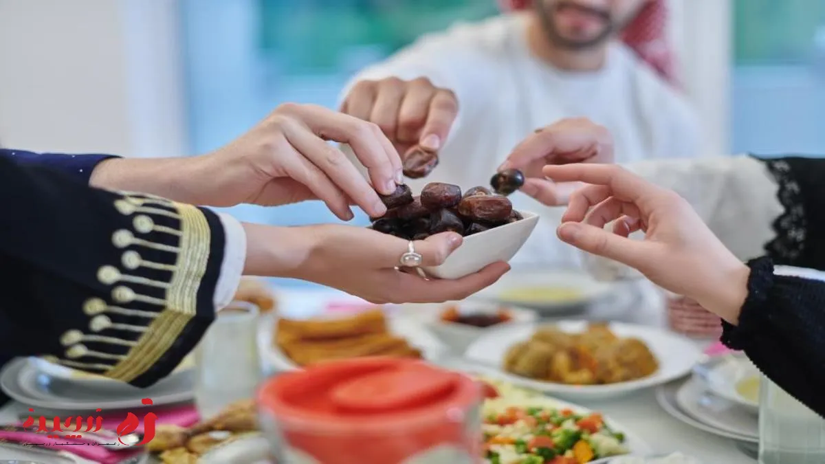 غذا برای افطاری