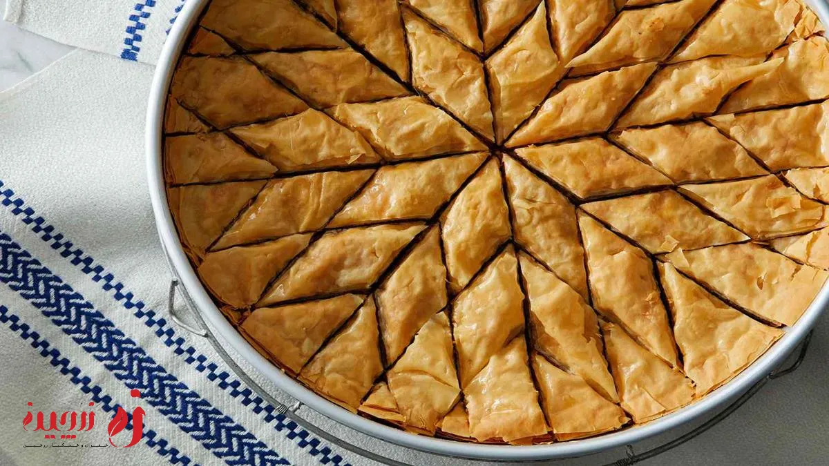 طرز تهیه باقلوا