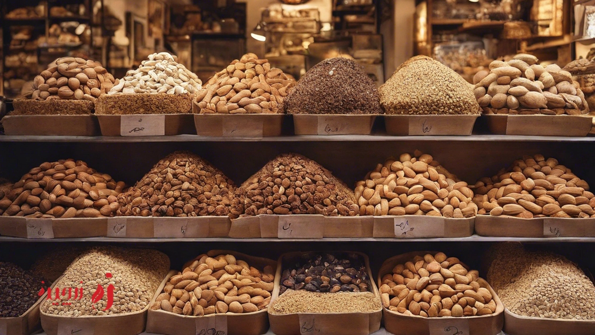 آجیل فروشی خوب در تهران