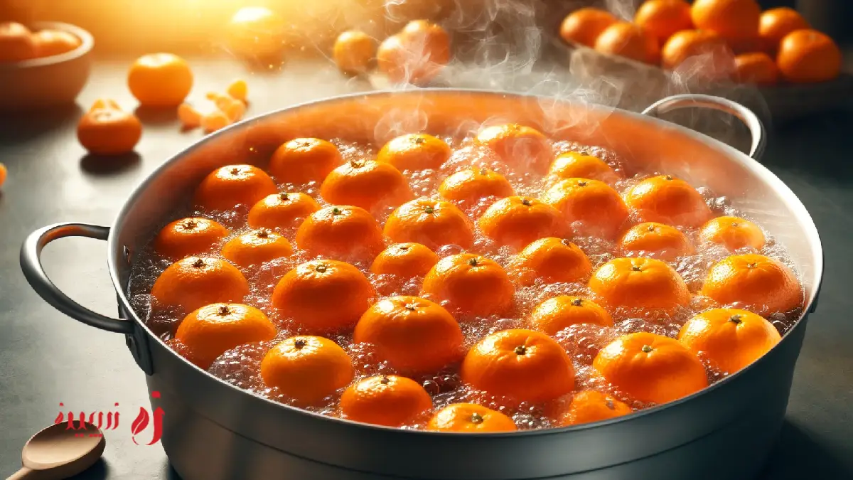 پخت مربای نارنگی در خانه