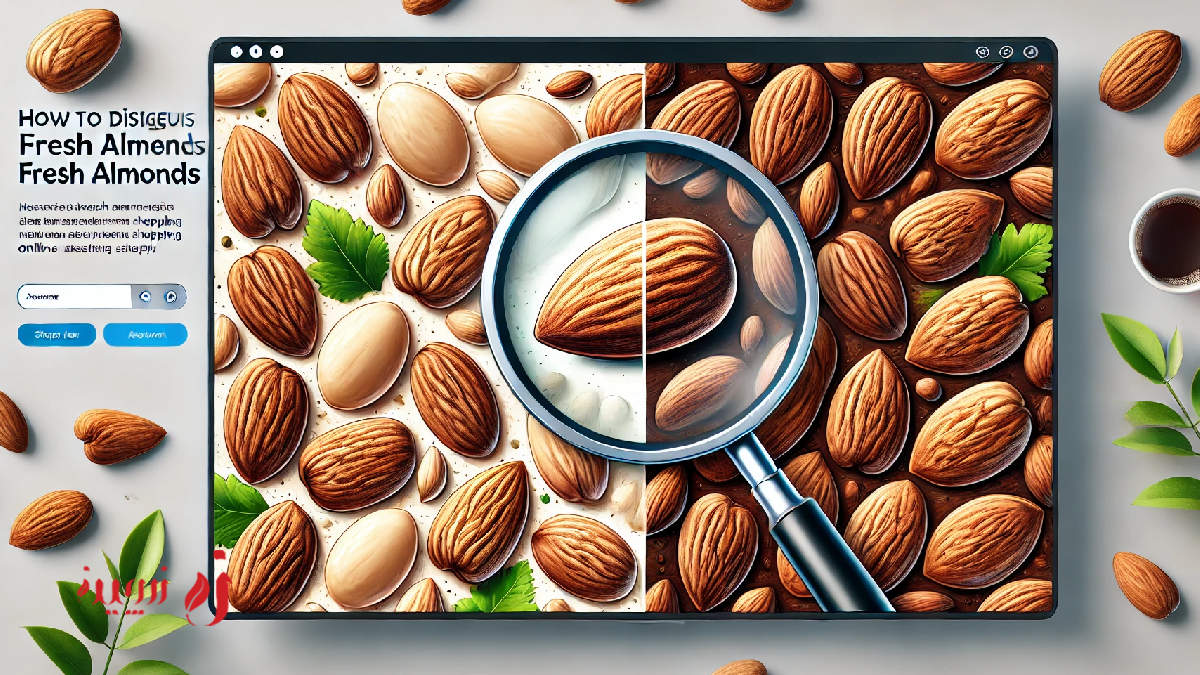 چگونه در خرید آنلاین بادام تازه را تشخیص دهیم؟