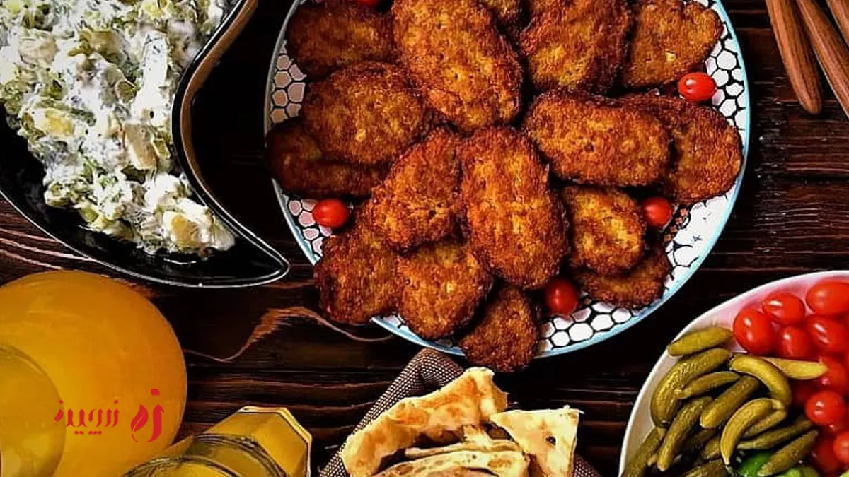 کتلت بدون تخم مرغ