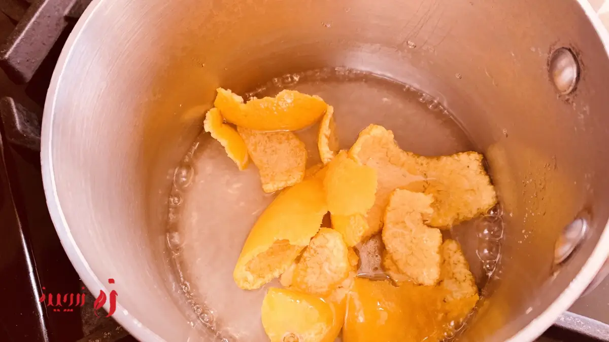 نحوه گرفتن تلخی پوست نارنگی