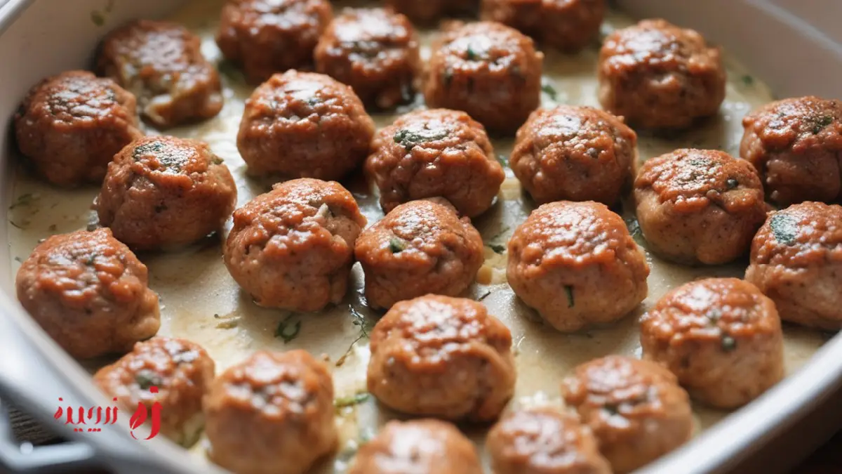 گوشت قلقلی برای رشته پلو
